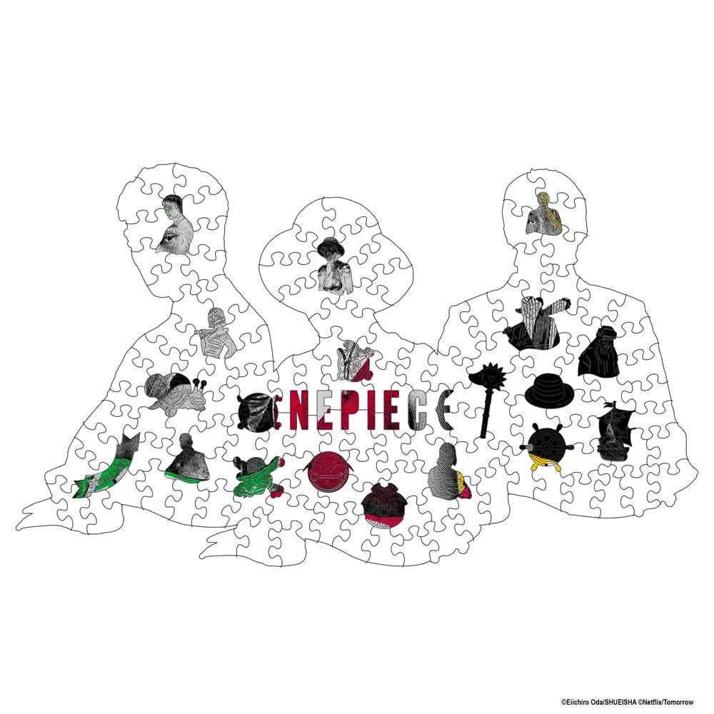 Animal Jigsaw Puzzle > Wooden Jigsaw Puzzle > Jigsaw Puzzle Zoro, Luffy and Sanji - Wooden Jigsaw Puzzle