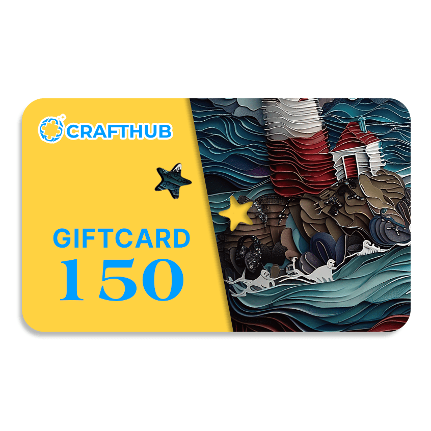 $150.00 Craft Hub Gift Cards $30 to $200