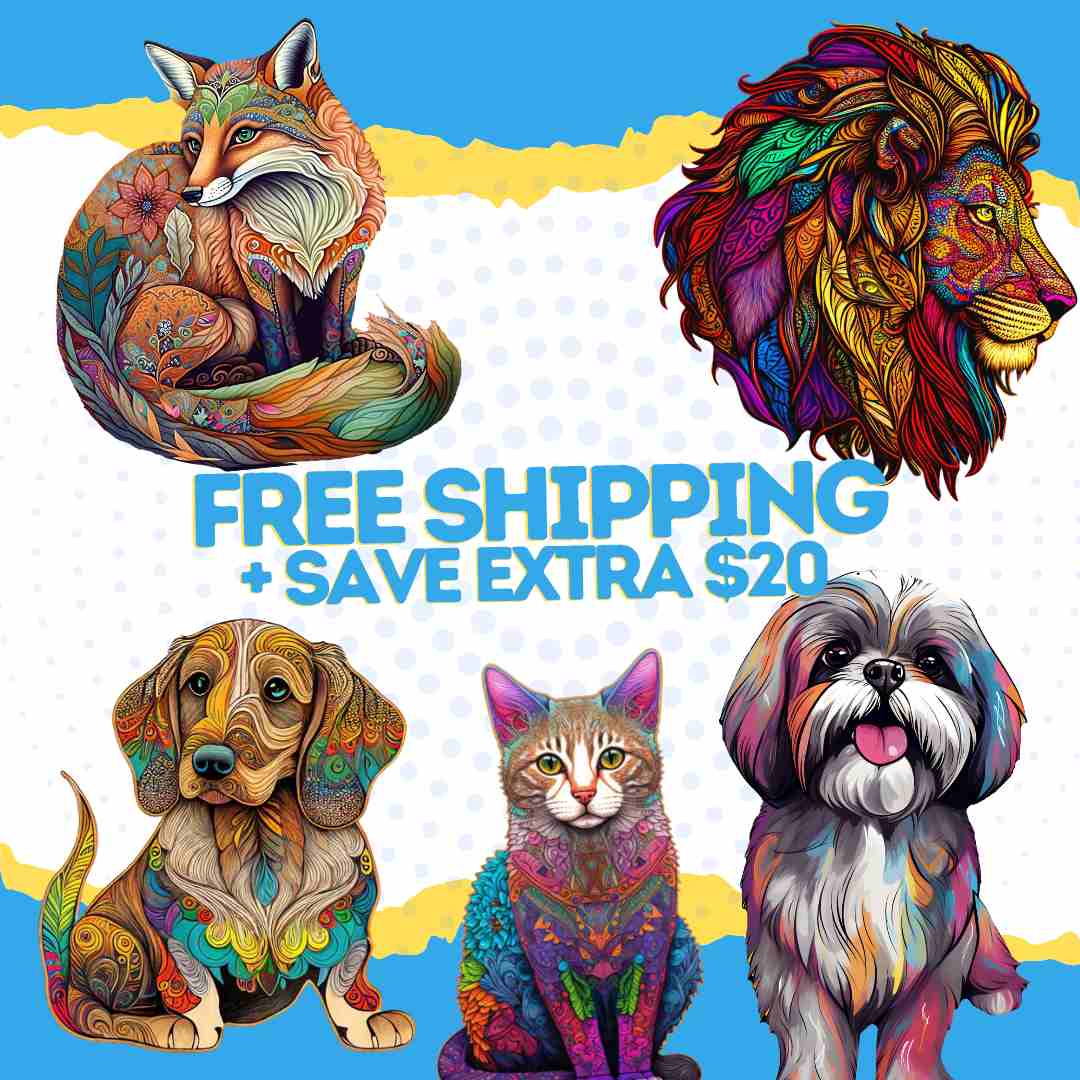 Puzzle Accessories Top 5 Animal Wooden Jigsaw Puzzles