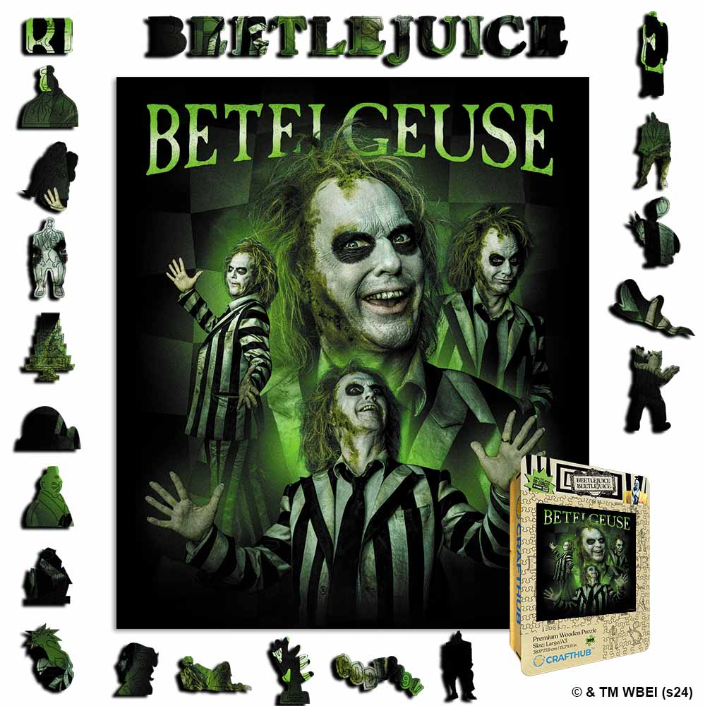 Animal Jigsaw Puzzle > Wooden Jigsaw Puzzle > Jigsaw Puzzle A4 + Wooden Gift Box Betelgeuse - Wooden Jigsaw Puzzle