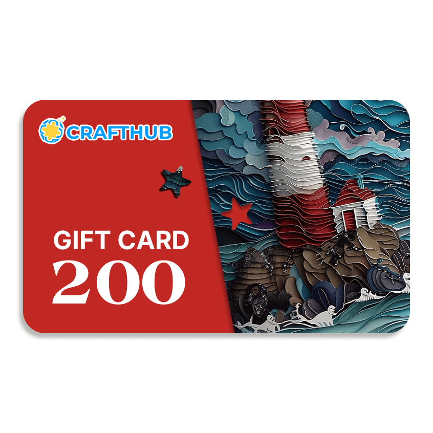 $200.00 Craft Hub Gift Cards $30 to $200