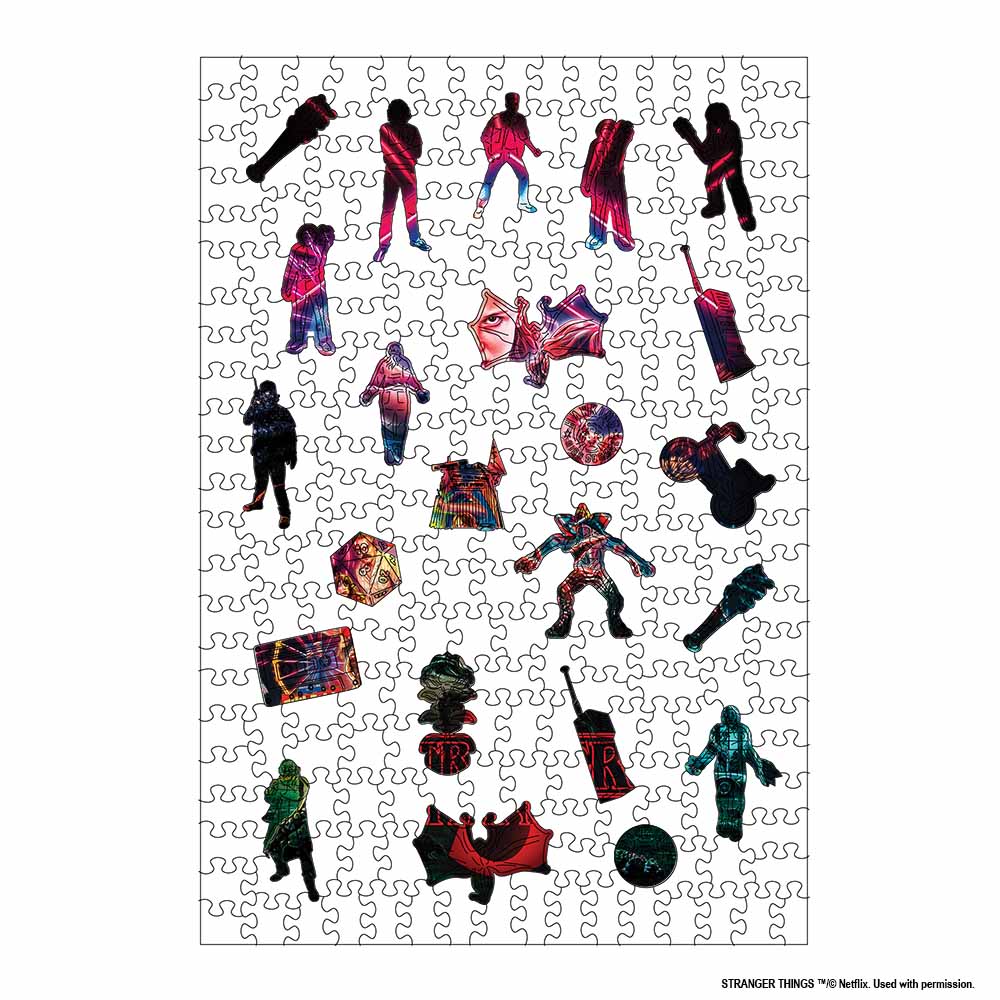 Animal Jigsaw Puzzle > Wooden Jigsaw Puzzle > Jigsaw Puzzle The Battle of Hawkins - Wooden Jigsaw Puzzle