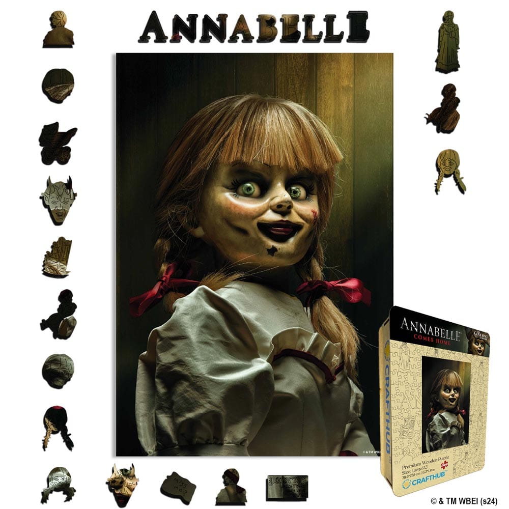 Animal Jigsaw Puzzle > Wooden Jigsaw Puzzle > Jigsaw Puzzle A4 + Wooden Gift Box Annabelle Returns - Wooden Jigsaw Puzzle