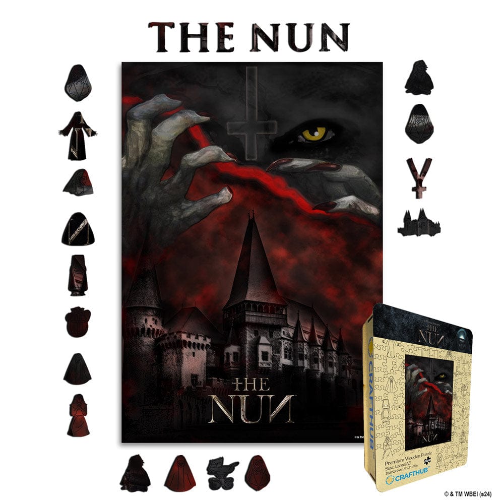 Animal Jigsaw Puzzle > Wooden Jigsaw Puzzle > Jigsaw Puzzle A4 + Wooden Gift Box Darkness Within the Church - Wooden Jigsaw Puzzle