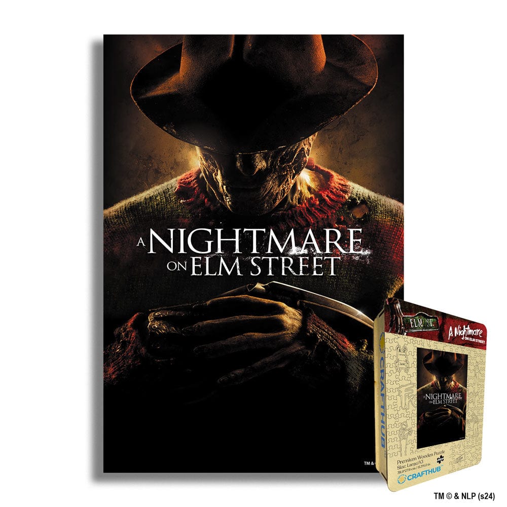 Animal Jigsaw Puzzle > Wooden Jigsaw Puzzle > Jigsaw Puzzle A Nightmare on Elm Street - Wooden Jigsaw Puzzle