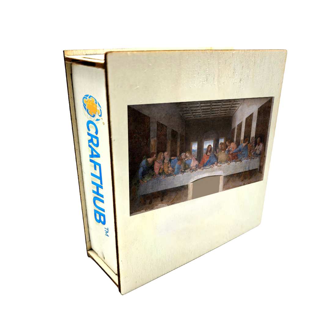 A3/Hard+Wooden Box The Last Supper - Jigsaw Puzzle