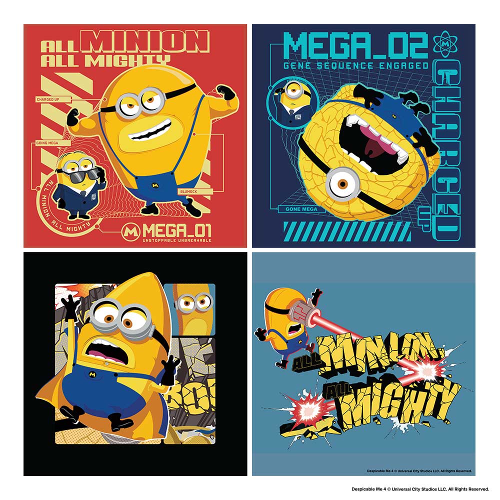 Animal Jigsaw Puzzle > Wooden Jigsaw Puzzle > Jigsaw Puzzle Mega Minions - Wooden Jigsaw Puzzle