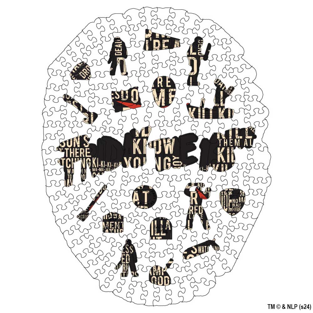 Animal Jigsaw Puzzle > Wooden Jigsaw Puzzle > Jigsaw Puzzle Jason Words of Fear - Wooden Jigsaw Puzzle