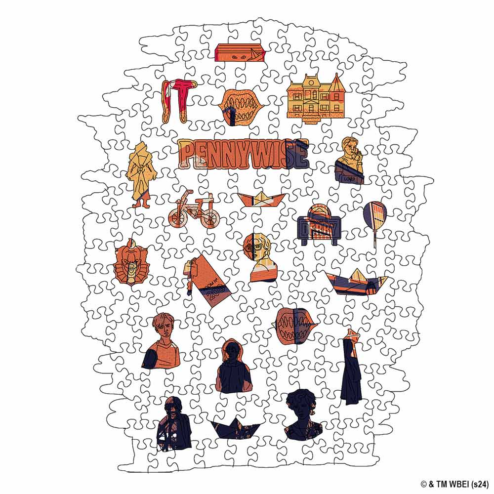 Animal Jigsaw Puzzle > Wooden Jigsaw Puzzle > Jigsaw Puzzle Welcome To Derry - Wooden Jigsaw Puzzle