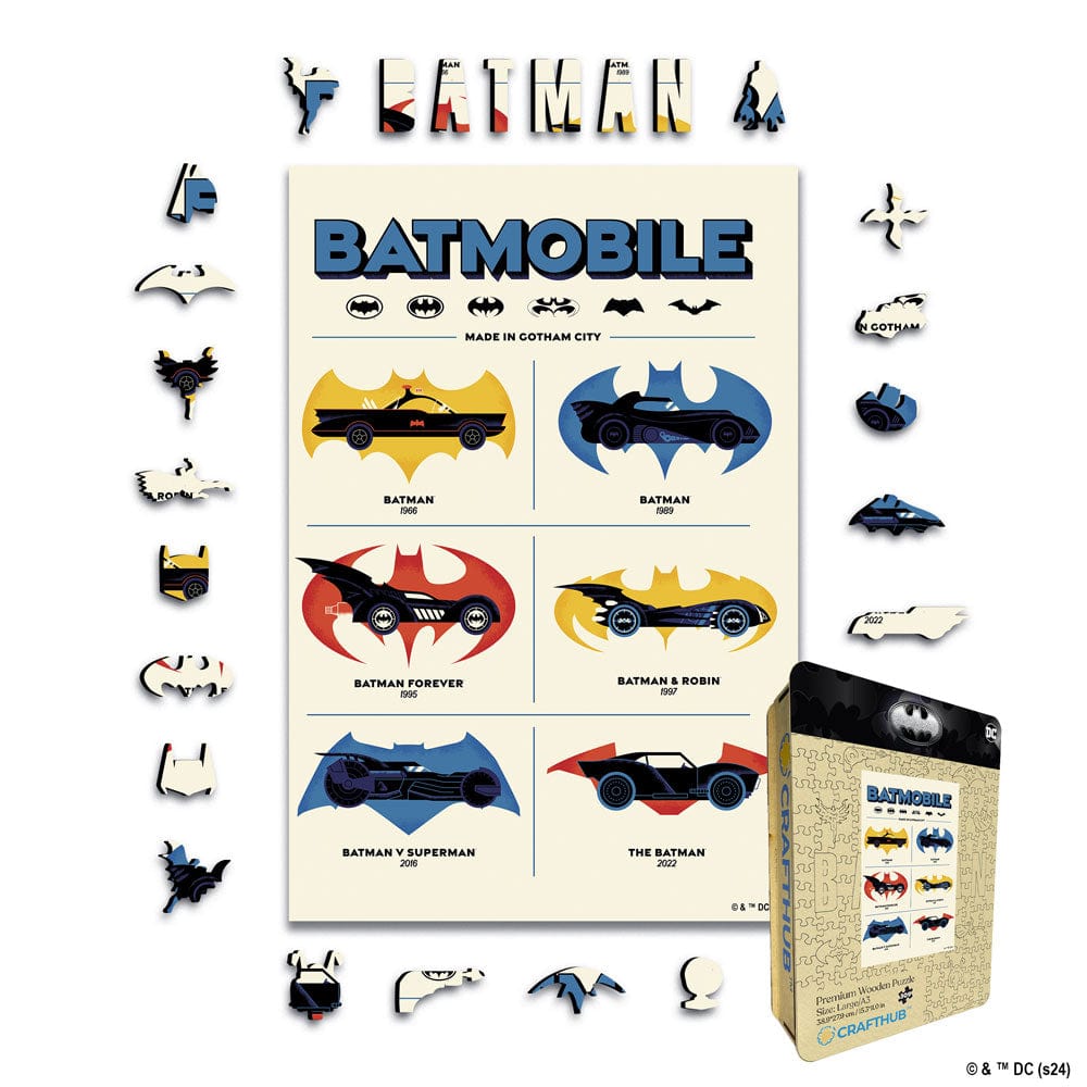 A4 Batmobile - Jigsaw Puzzle