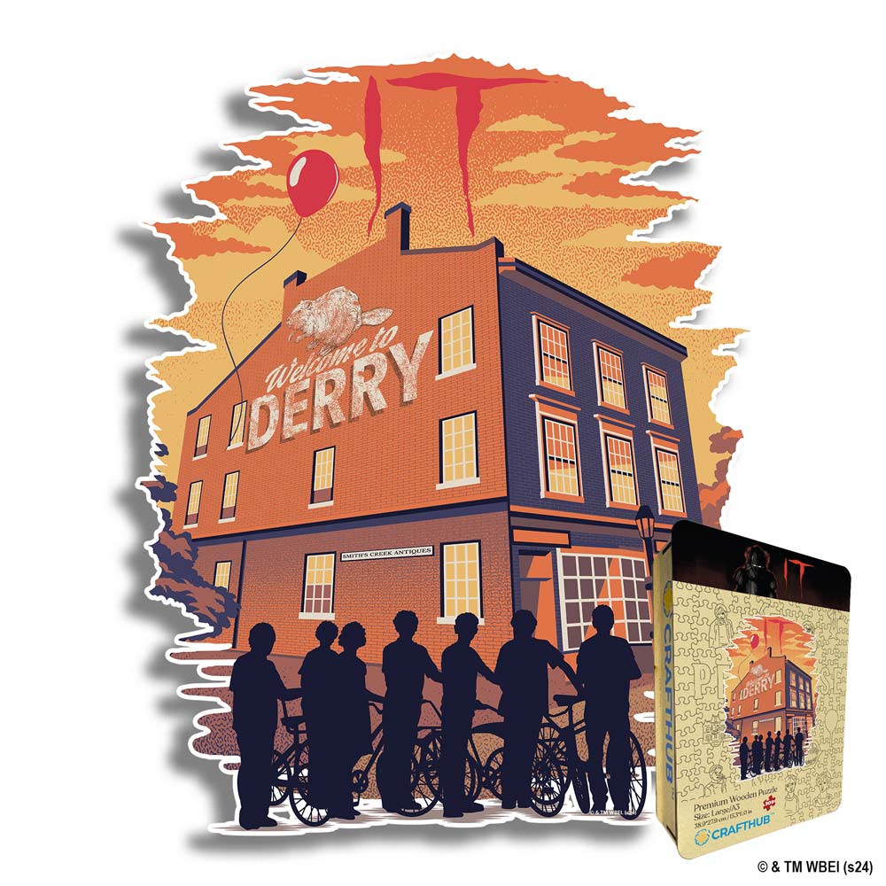 Animal Jigsaw Puzzle > Wooden Jigsaw Puzzle > Jigsaw Puzzle Welcome To Derry - Wooden Jigsaw Puzzle