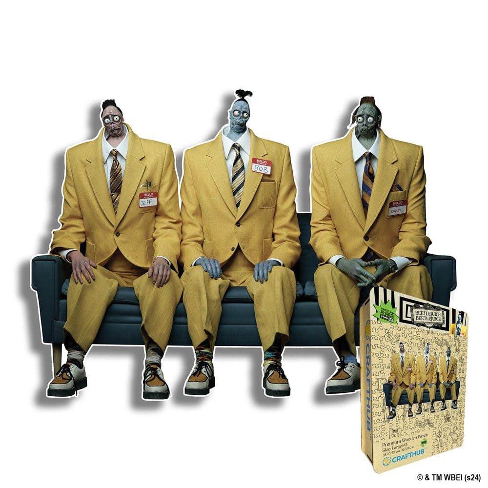 Animal Jigsaw Puzzle > Wooden Jigsaw Puzzle > Jigsaw Puzzle Jeff Bob Dave - Wooden Jigsaw Puzzle