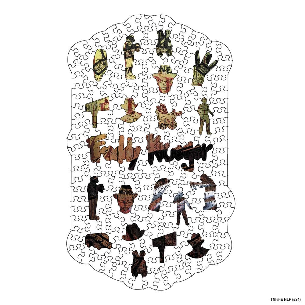 Animal Jigsaw Puzzle > Wooden Jigsaw Puzzle > Jigsaw Puzzle Freddy Krueger Ice Cream Parlour - Wooden Jigsaw Puzzle