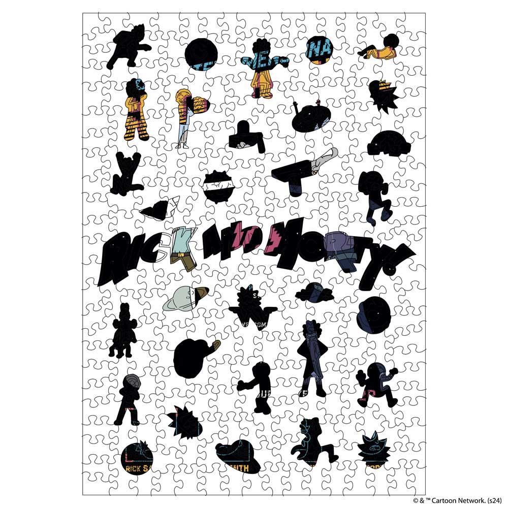 Animal Jigsaw Puzzle > Wooden Jigsaw Puzzle > Jigsaw Puzzle Rick and Morty Interdimensional Showdown - Wooden Jigsaw Puzzle