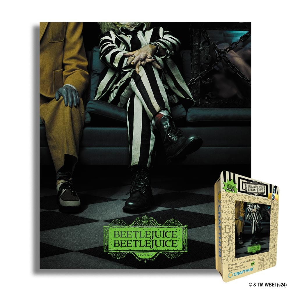 Animal Jigsaw Puzzle > Wooden Jigsaw Puzzle > Jigsaw Puzzle Beetlejuice - Wooden Jigsaw Puzzle