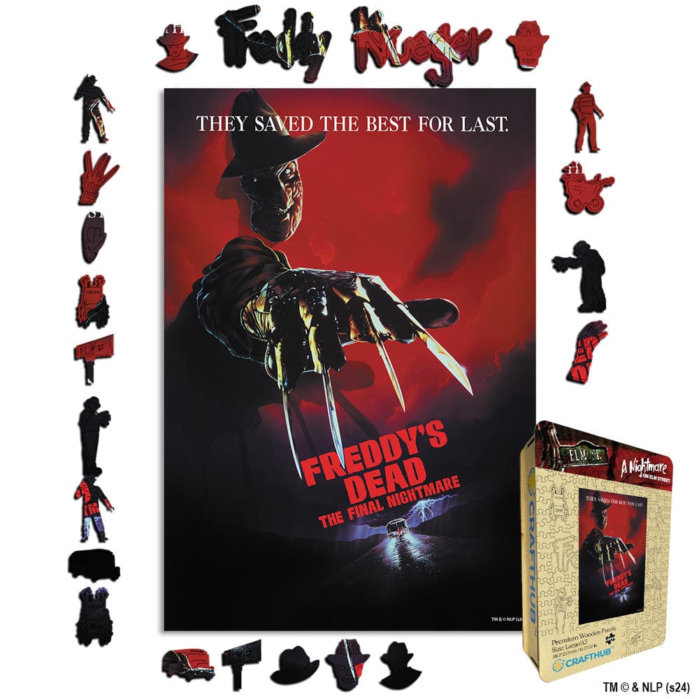 Animal Jigsaw Puzzle > Wooden Jigsaw Puzzle > Jigsaw Puzzle A4 + Wooden Gift Box The Final Nightmare - Wooden Jigsaw Puzzle