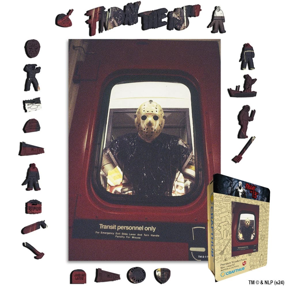 Animal Jigsaw Puzzle > Wooden Jigsaw Puzzle > Jigsaw Puzzle A4 + Wooden Gift Box Jason Lives - Wooden Jigsaw Puzzle