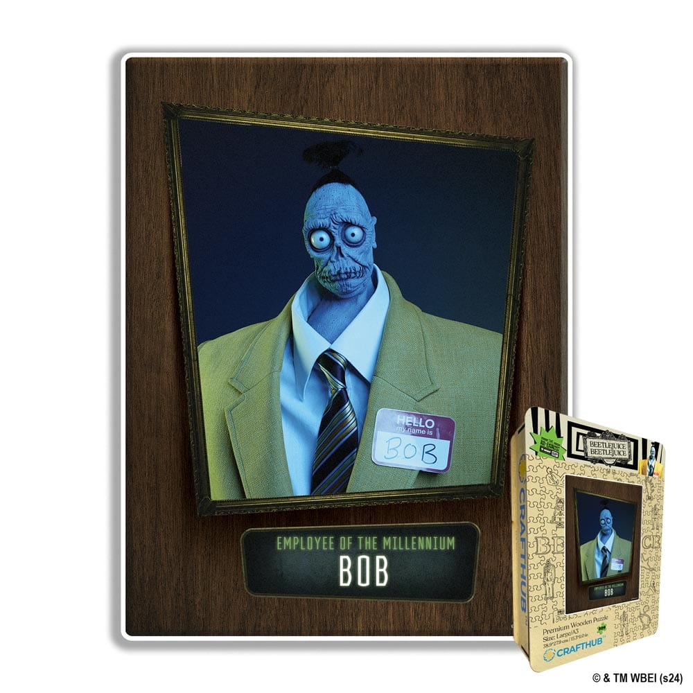 Animal Jigsaw Puzzle > Wooden Jigsaw Puzzle > Jigsaw Puzzle Bob Employee Of The Millennium - Wooden Jigsaw Puzzle