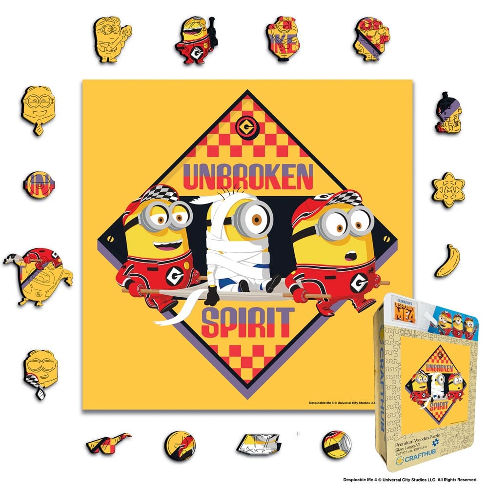 Animal Jigsaw Puzzle > Wooden Jigsaw Puzzle > Jigsaw Puzzle A4 + Wooden Gift Box Unbroken Spirit - Wooden Jigsaw Puzzle