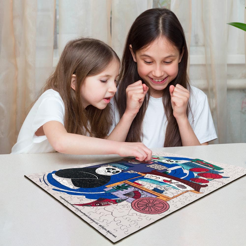 Animal Jigsaw Puzzle > Wooden Jigsaw Puzzle > Jigsaw Puzzle A3 + Wooden Gift Box Powered By Noodles - Wooden Jigsaw Puzzle
