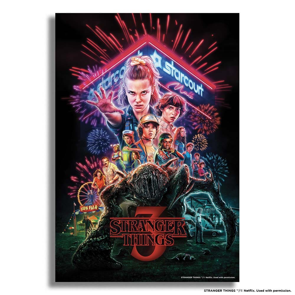 Animal Jigsaw Puzzle > Wooden Jigsaw Puzzle > Jigsaw Puzzle The Battle of Hawkins - Wooden Jigsaw Puzzle
