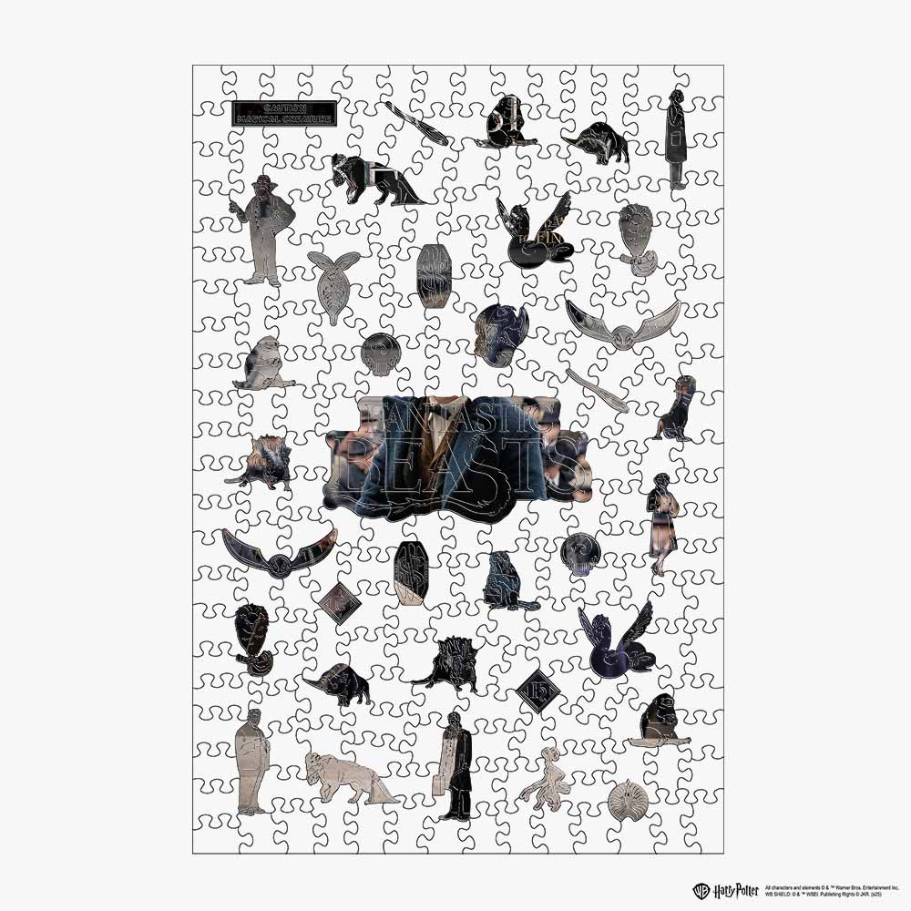 Animal Jigsaw Puzzle > Wooden Jigsaw Puzzle > Jigsaw Puzzle The Magizoologist - Wooden Jigsaw Puzzle