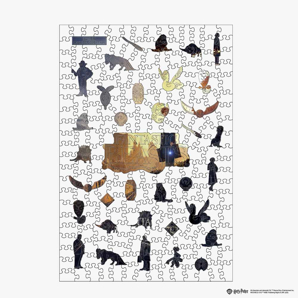 Animal Jigsaw Puzzle > Wooden Jigsaw Puzzle > Jigsaw Puzzle Fantastic Beasts and The Broken City - Wooden Jigsaw Puzzle