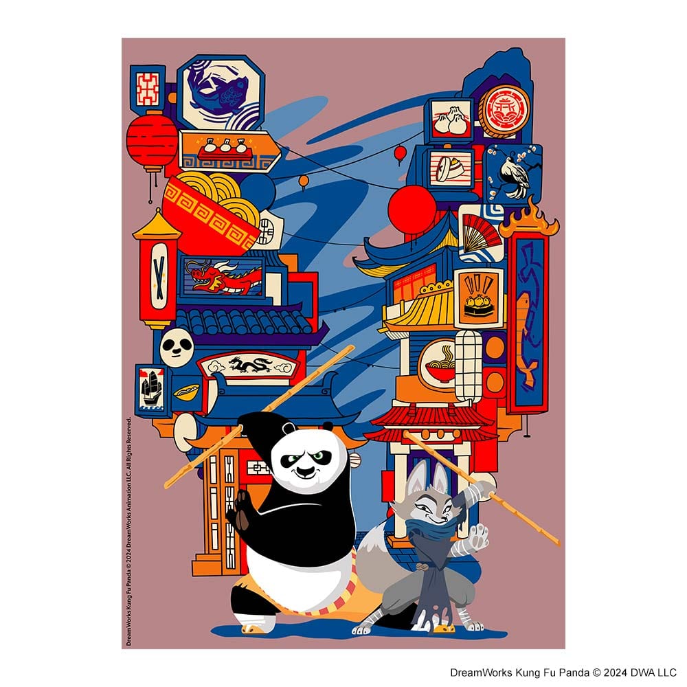 Animal Jigsaw Puzzle > Wooden Jigsaw Puzzle > Jigsaw Puzzle A3 + Wooden Gift Box Hungry for justice - Wooden Jigsaw Puzzle