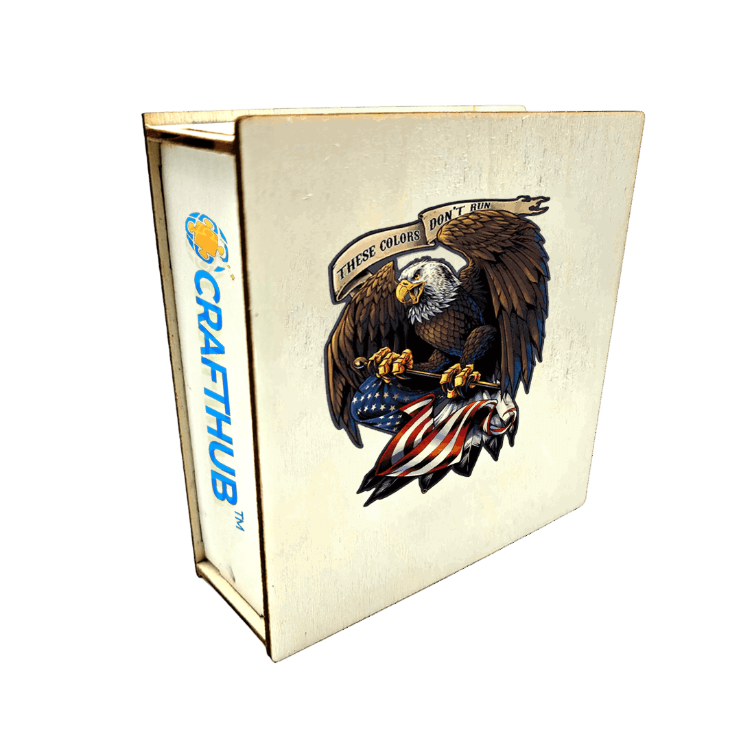 A3+Wooden Box These Colors Don't Run - Wooden Jigsaw Puzzle