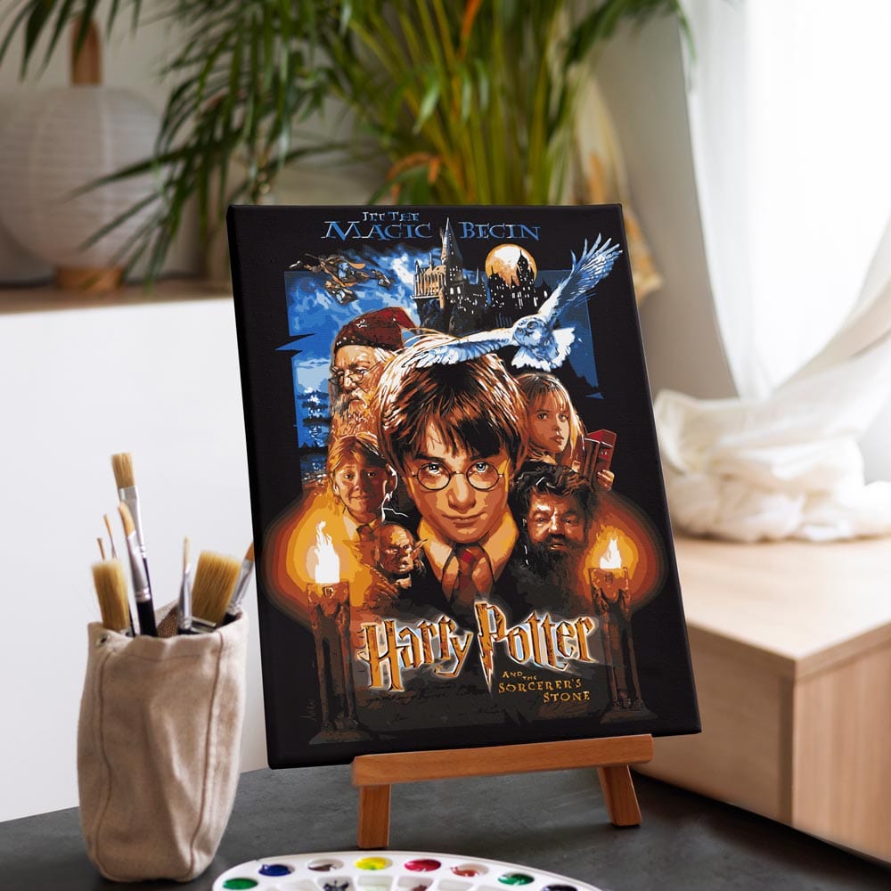 Animal Jigsaw Puzzle > Wooden Jigsaw Puzzle > Jigsaw Puzzle 40x50cm / 16x20 inches Harry Potter and the Sorcerer's Stone - Paint By Numbers Kit