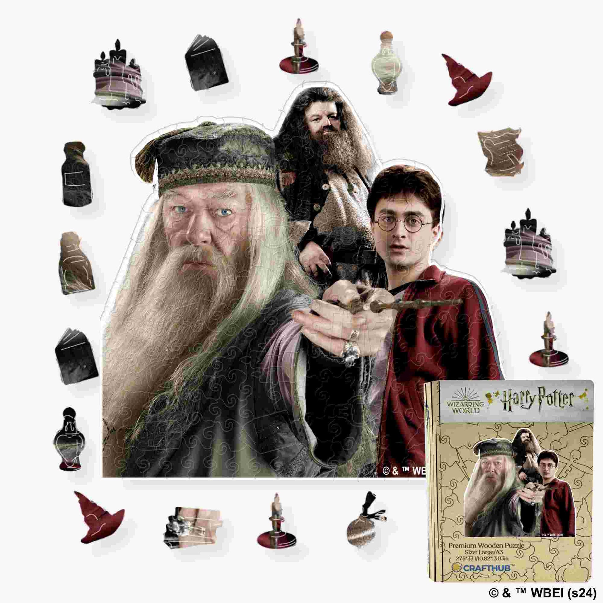 Animal Jigsaw Puzzle > Wooden Jigsaw Puzzle > Jigsaw Puzzle A3 The Magical Guardians Wooden Jigsaw Puzzle