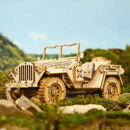 3D Puzzle Army Jeep 3D Puzzle Army Jeep Scale Model 3D Puzzle