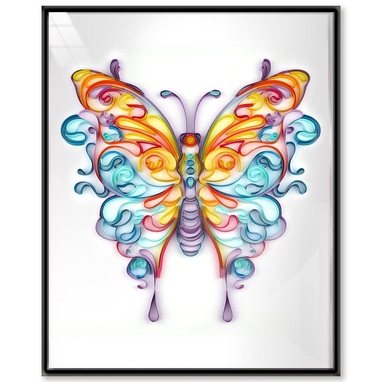 Quilling Art Filigree Painting Kit - Butterfly FINAL