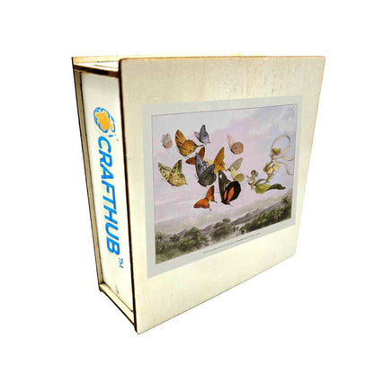 A3/Hard+Wooden Box The Fairy Queen Takes an Airy Drive in a Light Carriage, a Twelve-in-hand - Jigsaw Puzzle