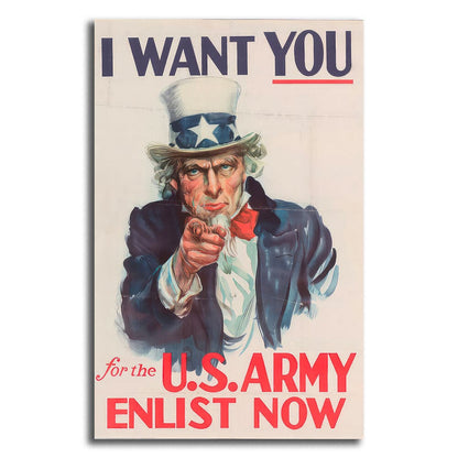 Animal Jigsaw Puzzle > Wooden Jigsaw Puzzle > Jigsaw Puzzle I Want You For The U.S. Army - Wooden Jigsaw Puzzle