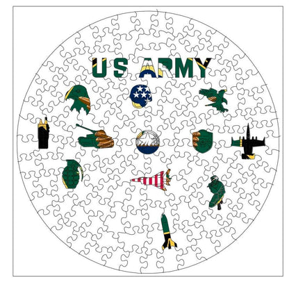 Animal Jigsaw Puzzle > Wooden Jigsaw Puzzle > Jigsaw Puzzle The United States Army - Wooden Jigsaw Puzzle