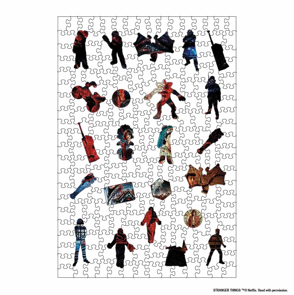 Animal Jigsaw Puzzle > Wooden Jigsaw Puzzle > Jigsaw Puzzle Fight for Hawkins - Wooden Jigsaw Puzzle