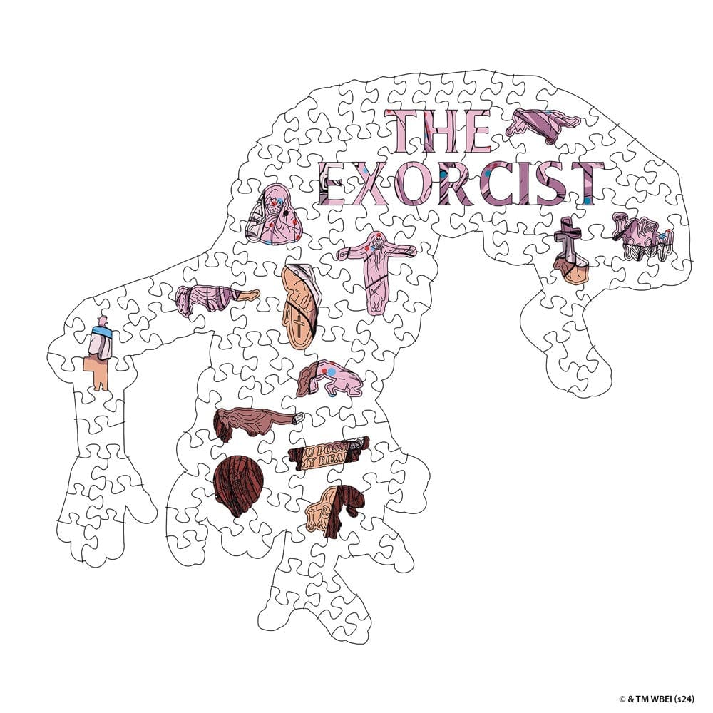 Animal Jigsaw Puzzle > Wooden Jigsaw Puzzle > Jigsaw Puzzle Twisted Possession - Wooden Jigsaw Puzzle