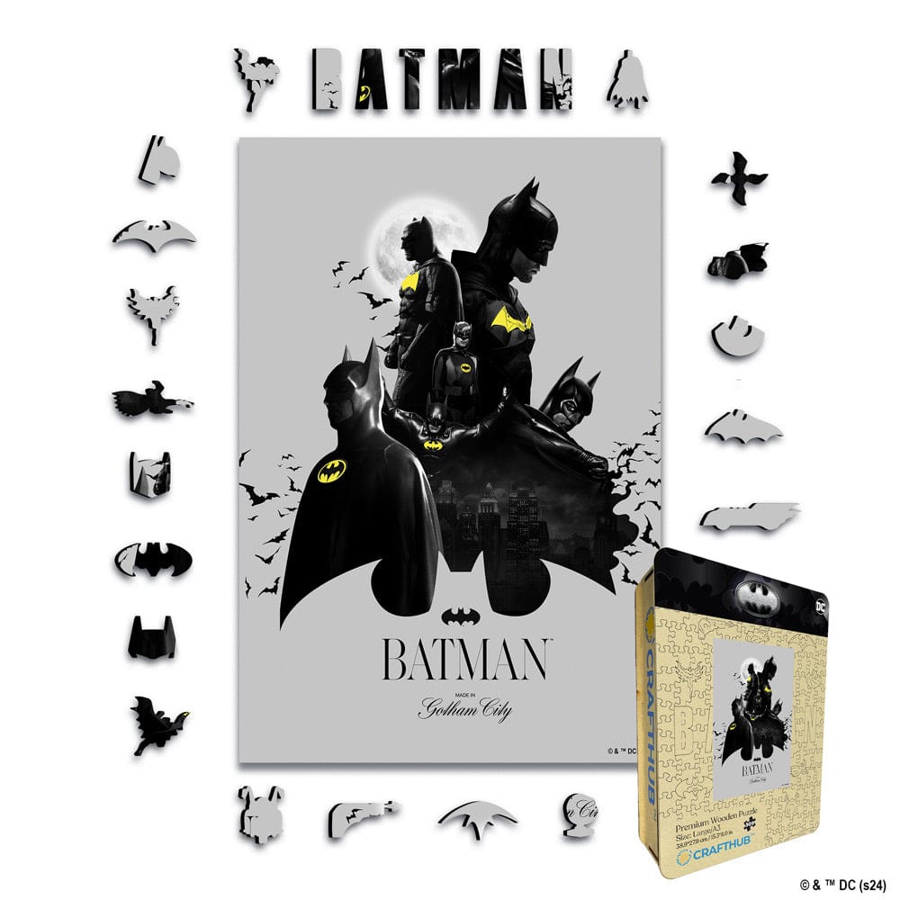 A4 Batman Made In Gotham City - Jigsaw Puzzle