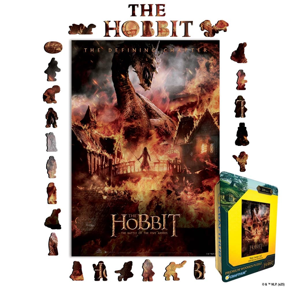 Animal Jigsaw Puzzle > Wooden Jigsaw Puzzle > Jigsaw Puzzle A4 + Wooden Gift Box The Defining Chapter - Wooden Jigsaw Puzzle