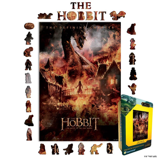 Animal Jigsaw Puzzle > Wooden Jigsaw Puzzle > Jigsaw Puzzle A4 + Wooden Gift Box The Defining Chapter - Wooden Jigsaw Puzzle