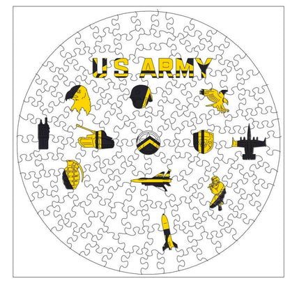 Animal Jigsaw Puzzle > Wooden Jigsaw Puzzle > Jigsaw Puzzle Retired Soldier For Life - Wooden Jigsaw Puzzle