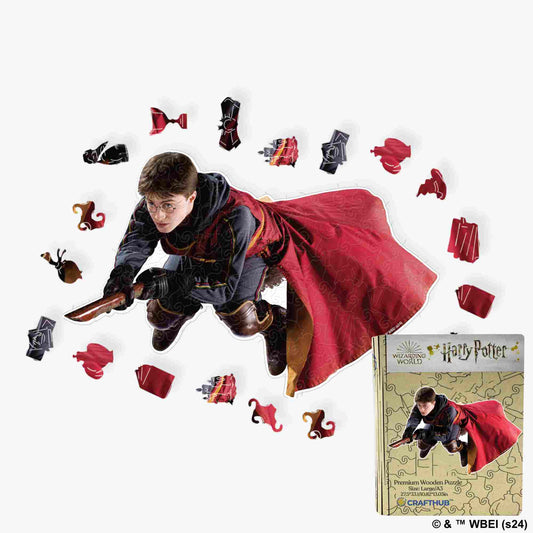 Animal Jigsaw Puzzle > Wooden Jigsaw Puzzle > Jigsaw Puzzle A3 Harry Potter Gryffindor Seeker Wooden Jigsaw Puzzle