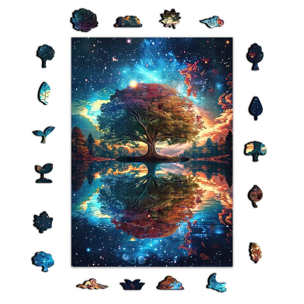 A5 Galaxy Tree Of Life - Jigsaw Puzzle