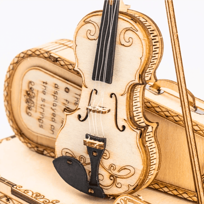 3D Puzzle Violin Capriccio 3D Wooden Puzzle Violin Capriccio Model 3D Puzzle
