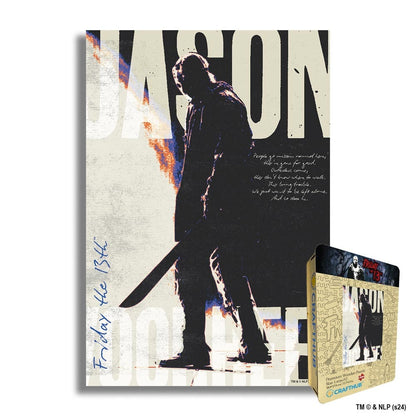 Animal Jigsaw Puzzle > Wooden Jigsaw Puzzle > Jigsaw Puzzle Jason Voorhees - Wooden Jigsaw Puzzle