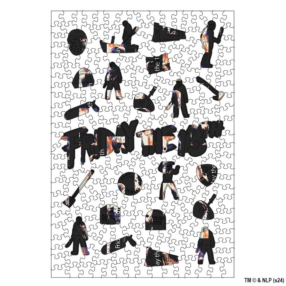 Animal Jigsaw Puzzle > Wooden Jigsaw Puzzle > Jigsaw Puzzle Friday the 13th - Wooden Jigsaw Puzzle
