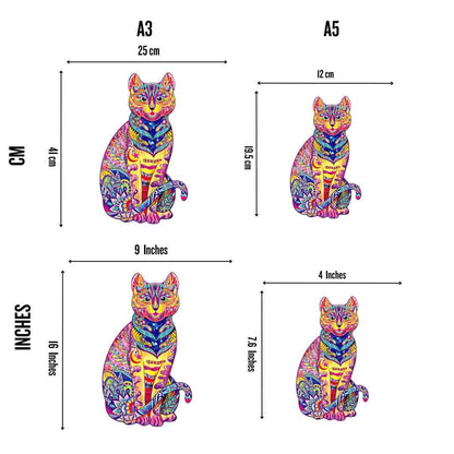 Blue Cat - Jigsaw Puzzle