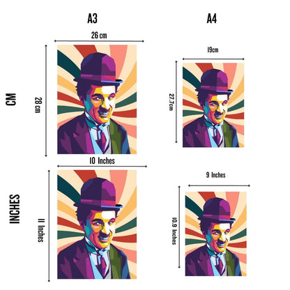 Animal Jigsaw Puzzle > Wooden Jigsaw Puzzle > Jigsaw Puzzle Happy Charlie Chaplin - Jigsaw Puzzle