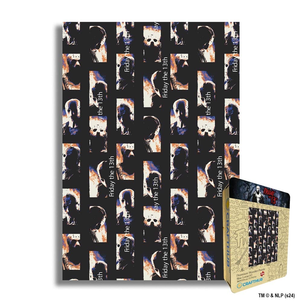 Animal Jigsaw Puzzle > Wooden Jigsaw Puzzle > Jigsaw Puzzle Friday the 13th - Wooden Jigsaw Puzzle